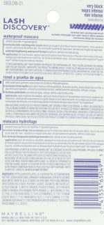 Maybelline New York Lash Discovery Waterproof Mascara, Very Black 361, 0.16 Fluid Ounce - Image 3